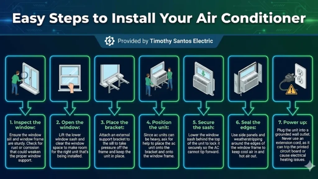 Easy Steps to Install Your Air Conditioner